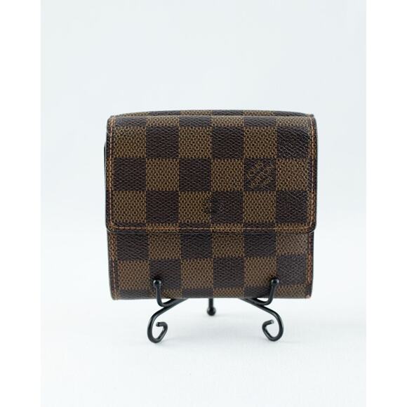 Louis Vuitton Damier Ebene Elise Wallet SP0075 - Picture 1 of 11